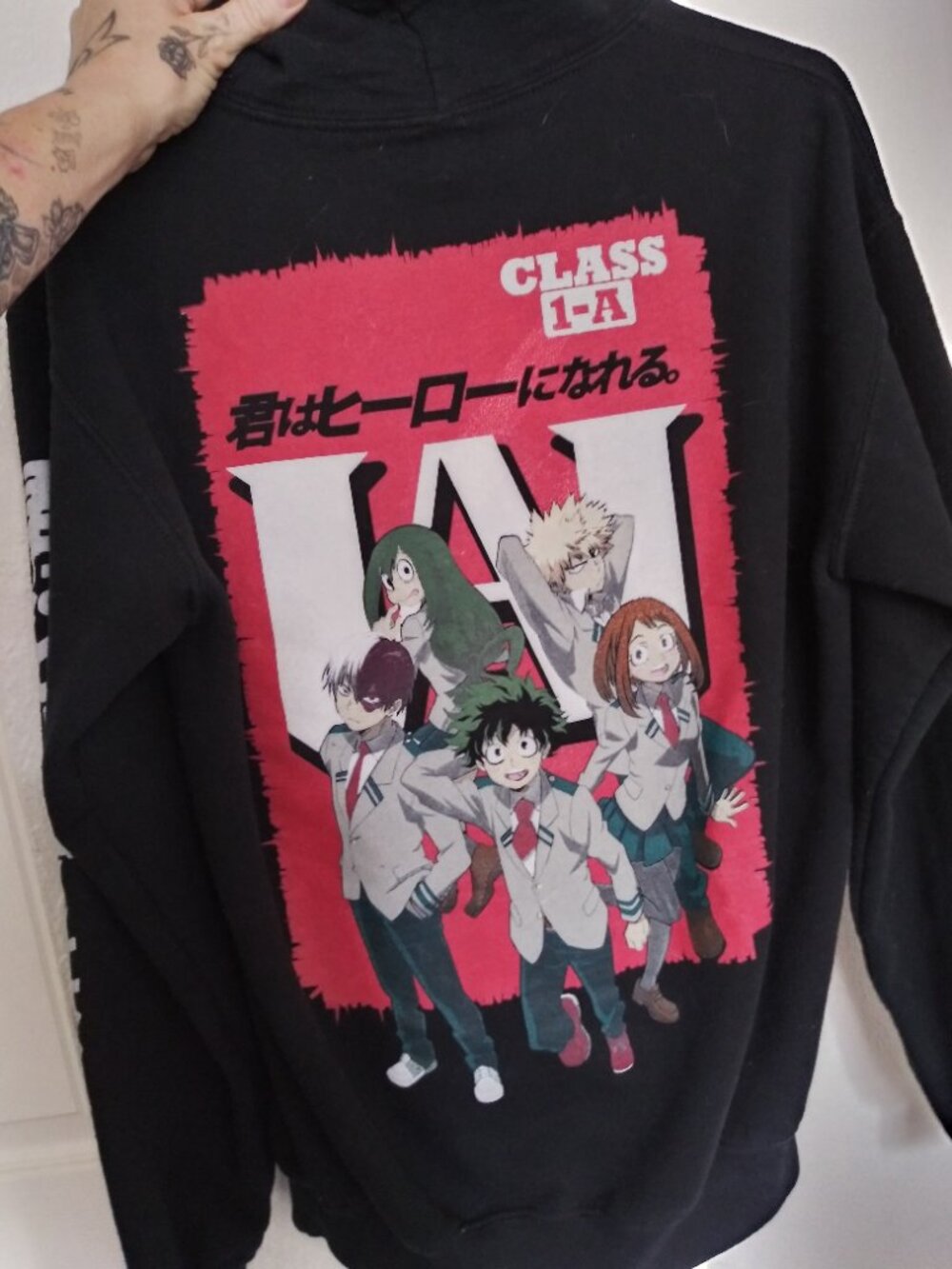 Boy's SMALL My Hero Academia Hoodie
